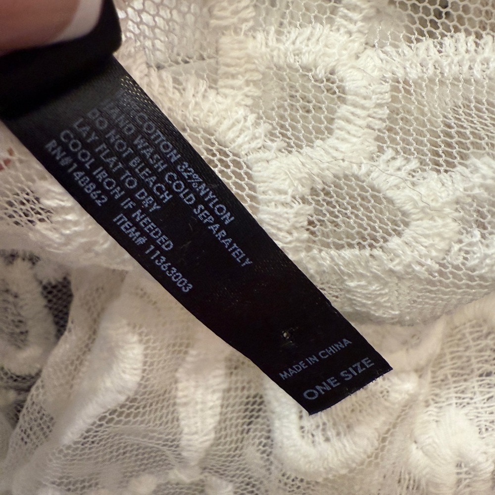 💎Torrid Cream Lace Wrap LAST CHANCE - Picture 6 of 6